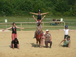 Journee Voltige Au Bos Cheval Rouge